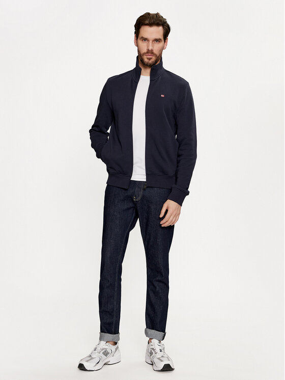 Napapijri Napapijri Bluza Balis NP0A4HHW Granatowy Regular Fit
