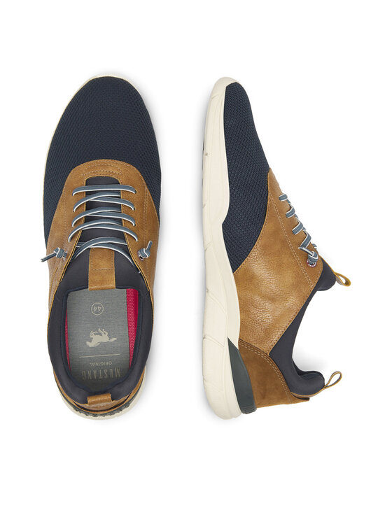 Mustang Mustang Scarpe basse 4138-312 Blu scuro