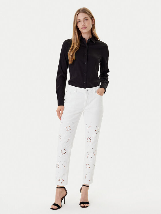 Morgan Morgan Teksad 252-PBRAD Valge Straight Fit