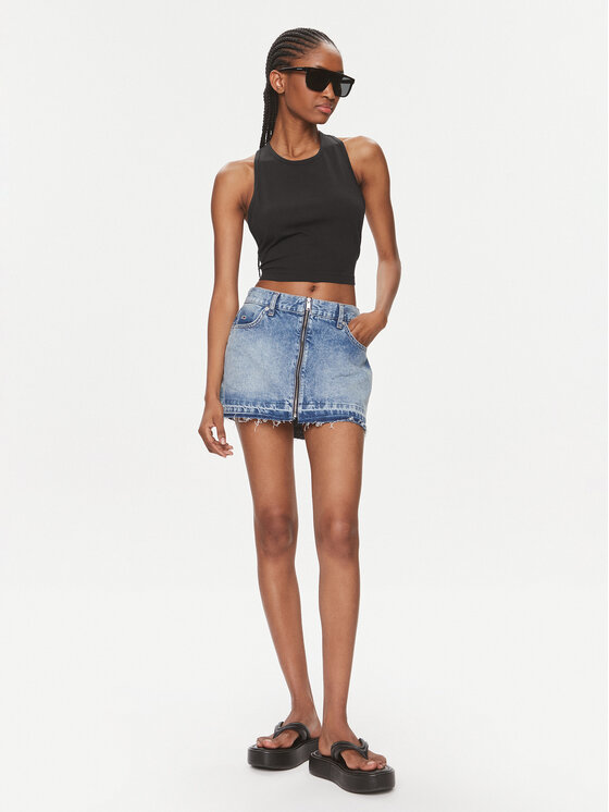 Calvin Klein Swimwear Calvin Klein Swimwear Marškinėliai KW0KW02481 Juoda Slim Fit