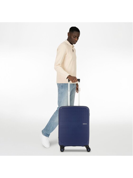 American Tourister American Tourister Walizka kabinowa 301652 Błękitny
