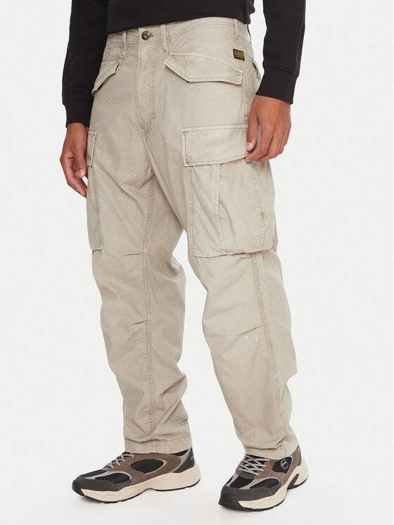 G-Star Raw G-Star Raw Szövet nadrág MA1 Cargo D26945-D388 Bézs Regular Fit