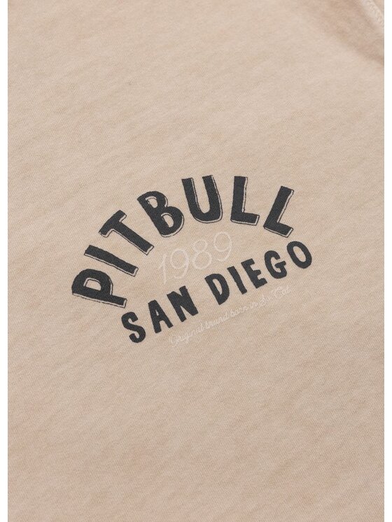 PITBULL PITBULL T-Shirt PACIFIC Beżowy Regular Fit