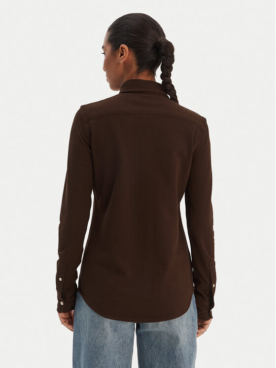 Polo Ralph Lauren Polo Ralph Lauren Košile 211924258501 Hnědá Slim Fit