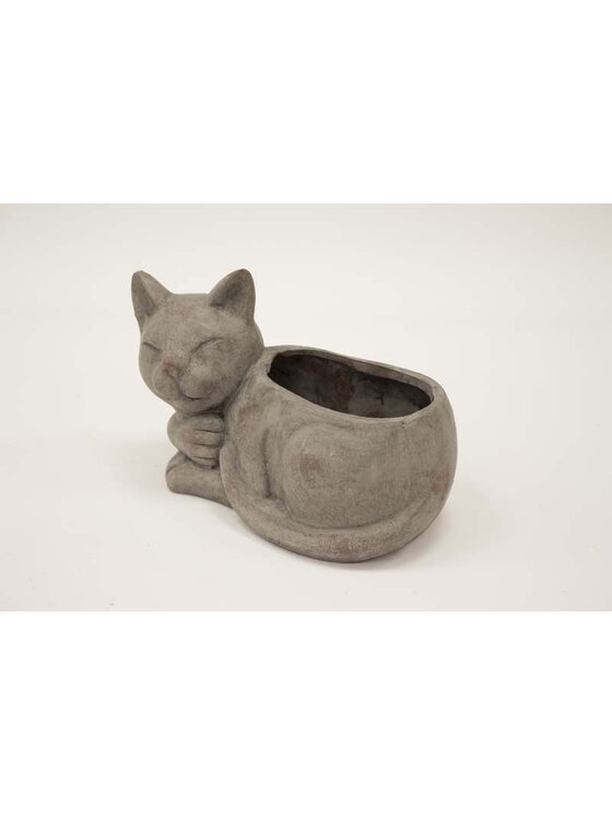 MIAhome MIAhome Osłonka ceramiczna KOTEK Szary