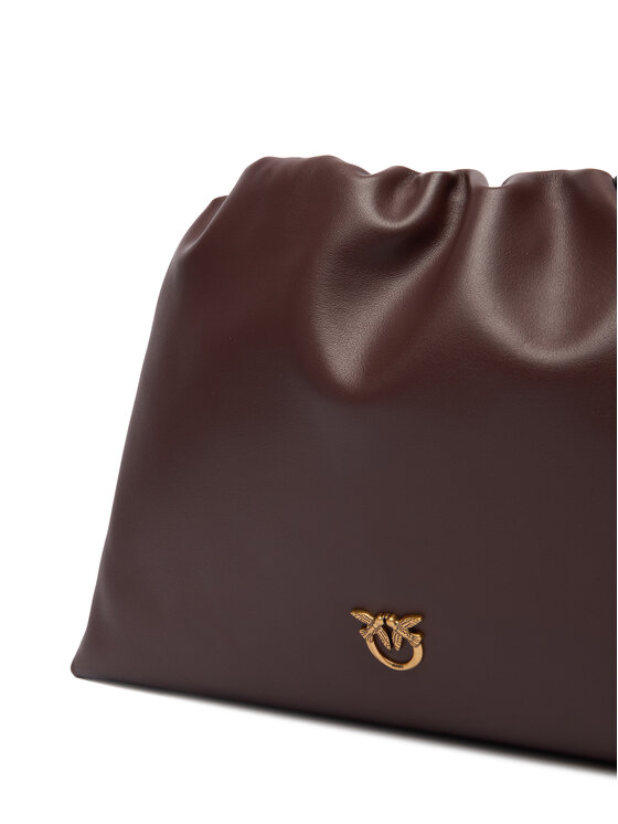 PINKO PINKO Ročna torba Maxi Clutch+Tracolla SP Al 25-26 PLTT 105825 A0QO Rjava