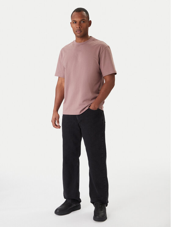 HUGO HUGO Tričko Dapolino 50488330 Béžová Relaxed Fit