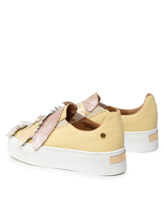 Scarpe basse 05488-07/00-1 Giallo