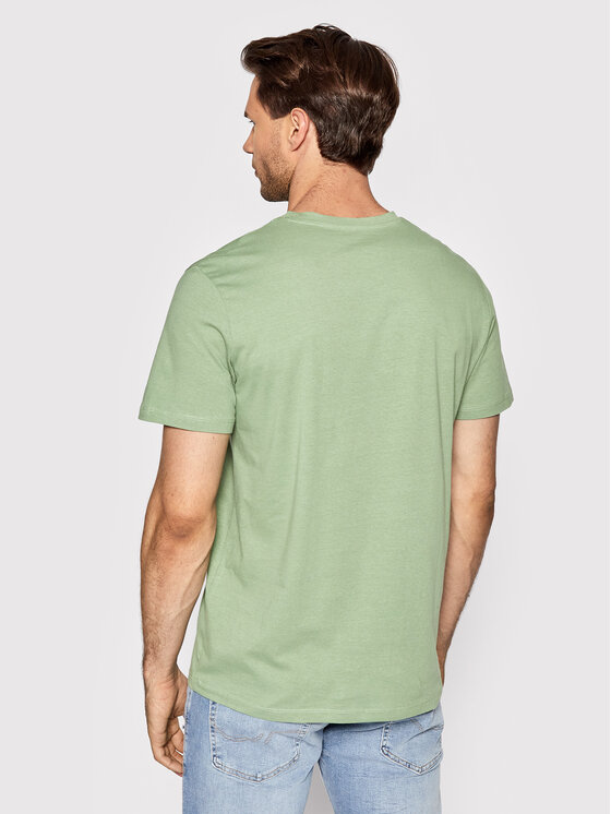 T-shirt Dan 12213767 Verde Regular Fit
