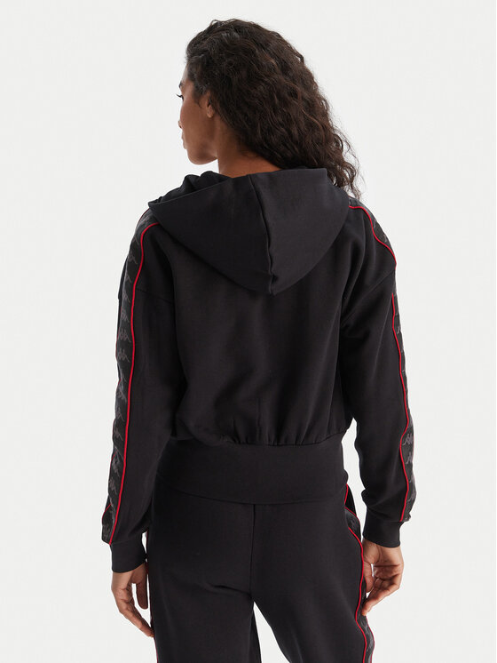Kappa Kappa Світшот Banda Clarise 32261BW Чорний Regular Fit