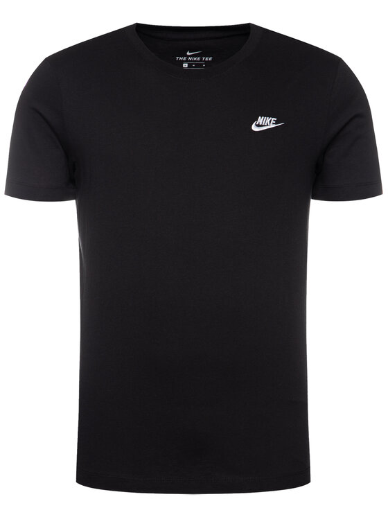 Nike Nike T-Shirt Sportswear Club AR4997 Czarny Standard Fit