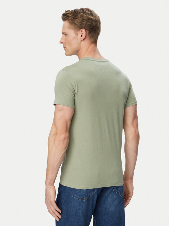 Tommy Jeans Tommy Jeans T-shirt DM0DM04411 Cachi Slim Fit