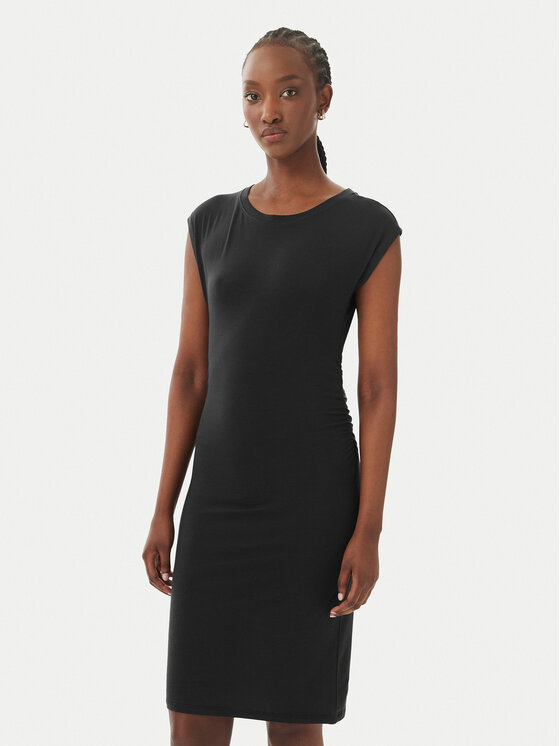 Vero Moda Rochie de zi Ava Sarah 10346941 Negru Slim Fit