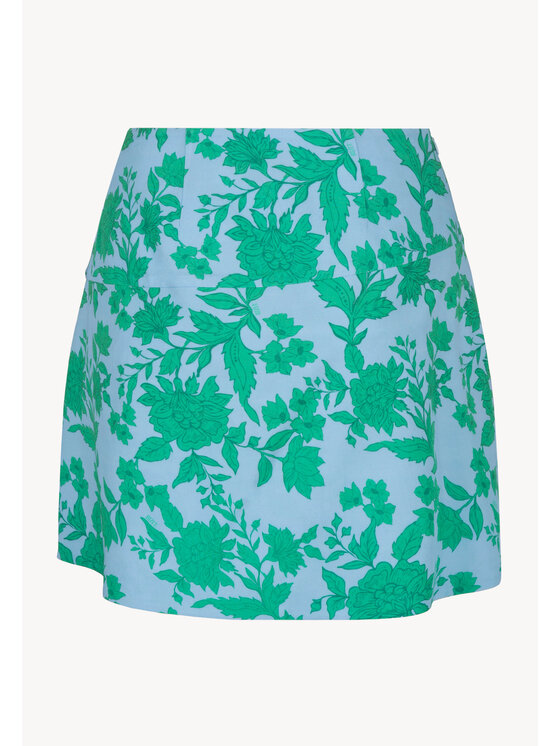 BIZUU BIZUU Spódnica mini LANNIL Zielony Standard Fit