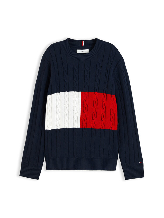 Tommy Hilfiger Tommy Hilfiger Pullover KB0KB09753 Dunkelblau Regular Fit