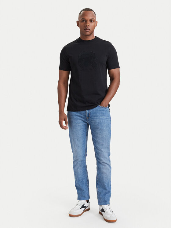 KARL LAGERFELD KARL LAGERFELD Футболка 755071 564250 Чорний Regular Fit