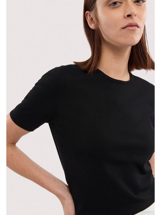 Trussardi Trussardi T-shirt M7736001193N033 Nero Regular Fit