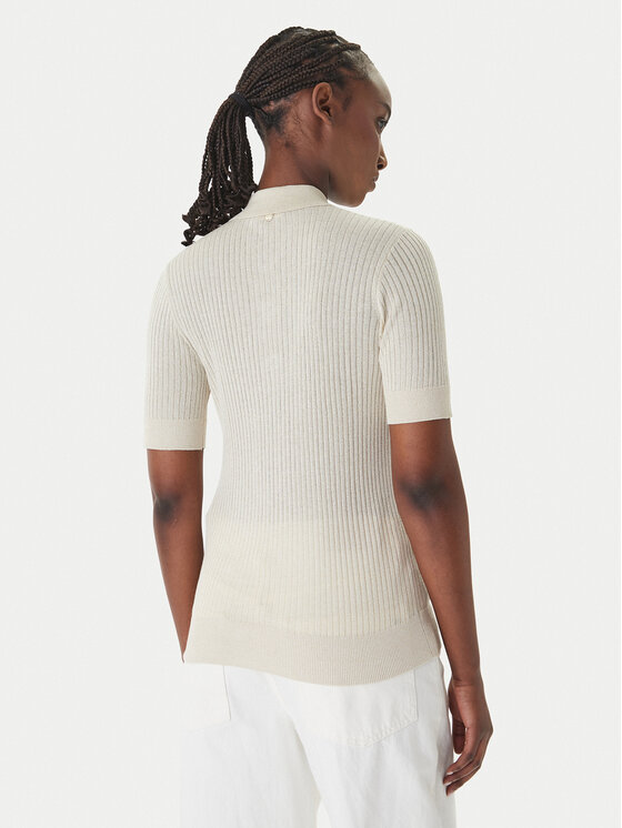 Liu Jo Liu Jo Poloshirt WA6285 MS46J Beige Slim Fit