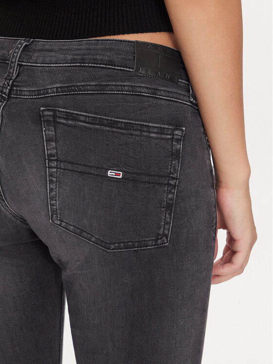 Tommy Jeans Tommy Jeans Traperice Sophie DW0DW19669 Siva Skinny Fit