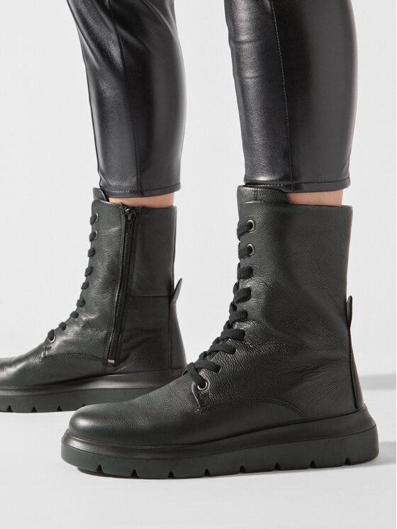 ECCO ECCO Členková obuv Nouvelle Black Spin V2 21621301001 Čierna