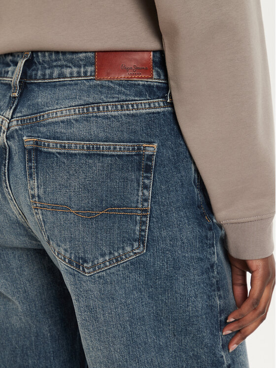 Pepe Jeans Pepe Jeans Traperice PL204699 Tamnoplava Loose Fit