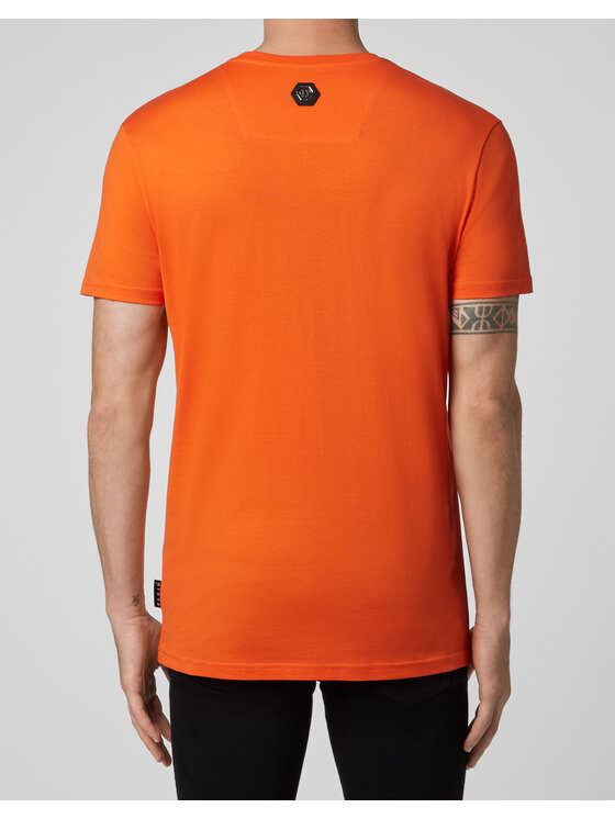 PHILIPP PLEIN PHILIPP PLEIN T-shirt 30966 Arancione Regular Fit
