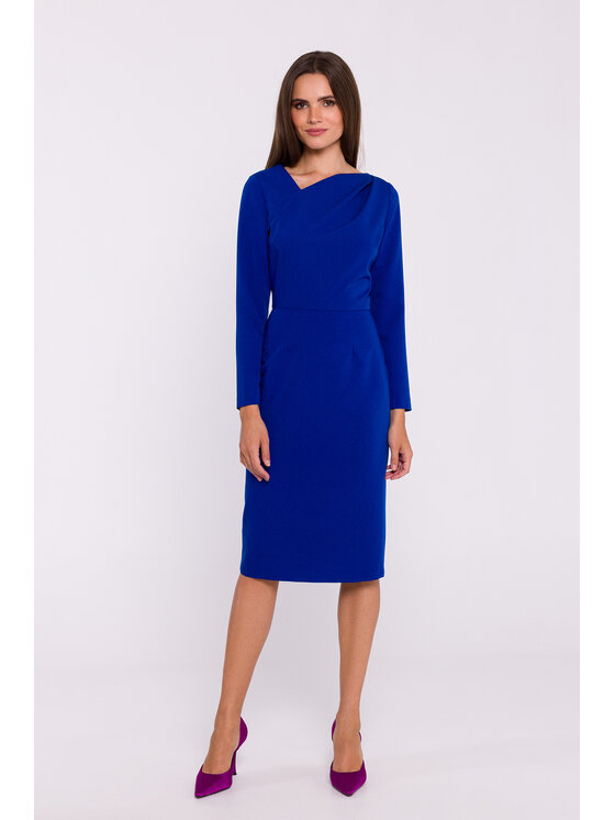 Stylove Stylove Večerné šaty S376 Modrá Ladies Fit