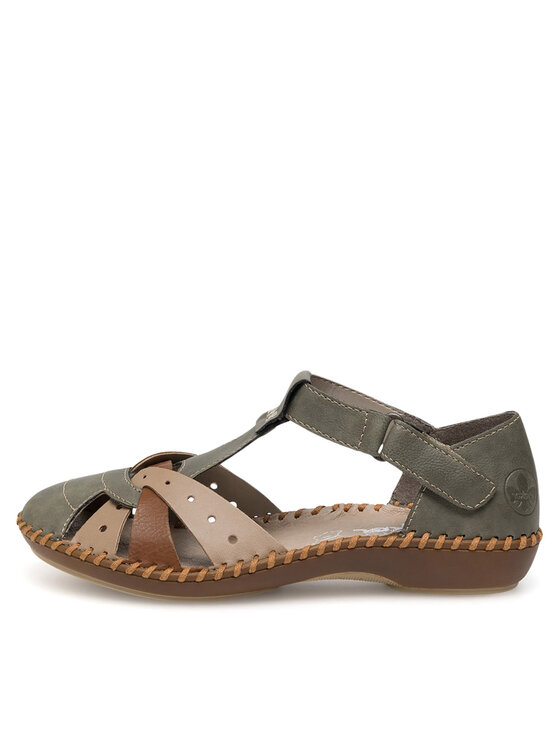 Rieker Rieker Sandalen M1655-54 Grün