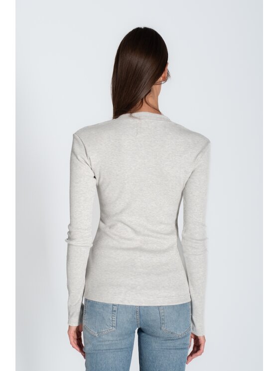 MANDRAGORA MANDRAGORA Blusa snappy Grigio Regular Fit