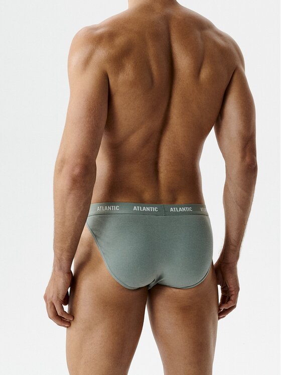 Atlantic Atlantic Slipy Tanga Granatowy