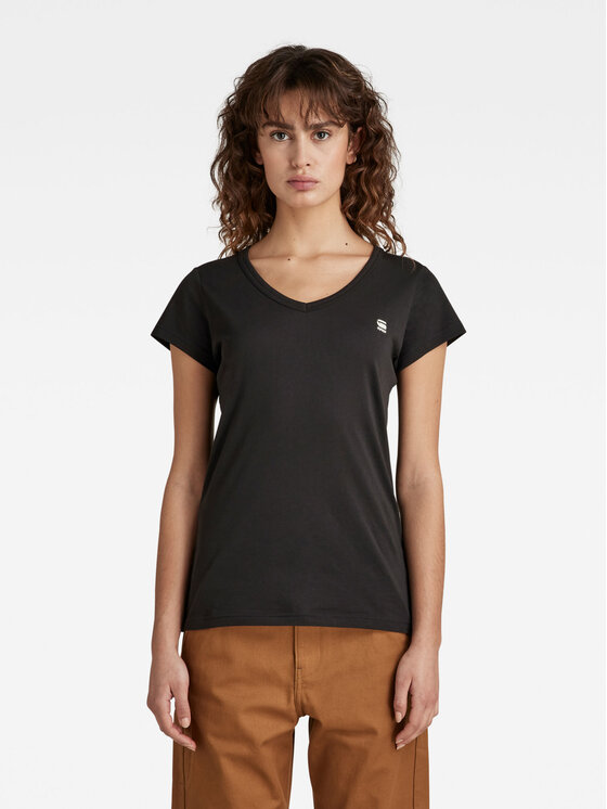 G-Star Raw Tricou D21314-4107-6484 Negru Regular Fit