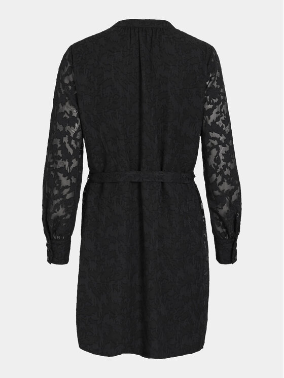Vila Vila Coctailkleid Flema 14096983 Schwarz Regular Fit
