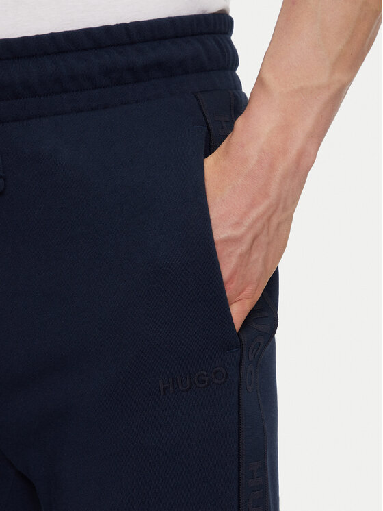 HUGO HUGO Jogginghose Liam 50540918 Dunkelblau Regular Fit