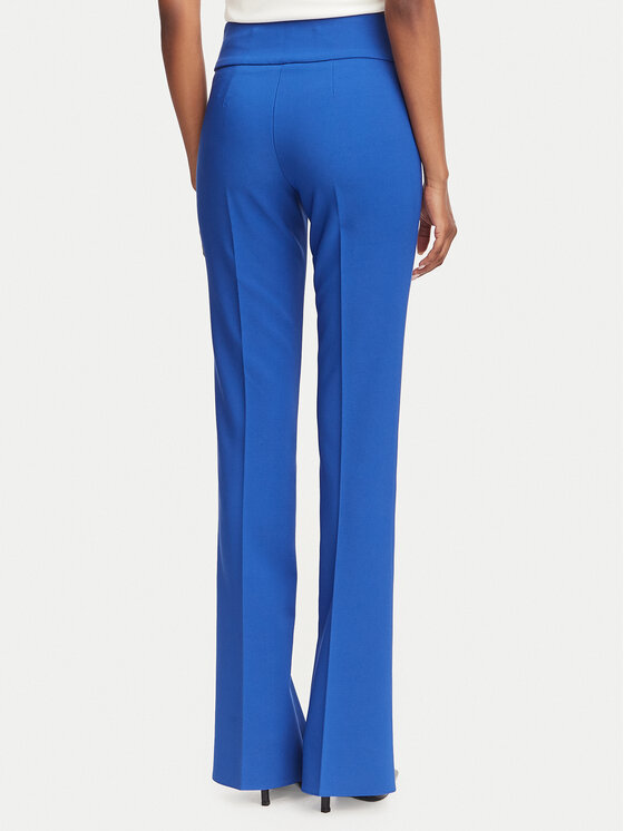 Rinascimento Rinascimento Штани з тканини CFC0130140003 Голубий Flare Fit