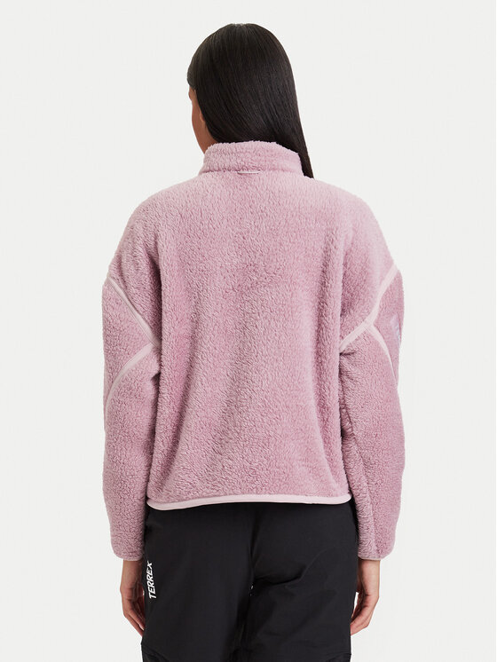 adidas adidas Полар Terrex Multi High Pile Fleece Pullover KS2335 Розов Regular Fit