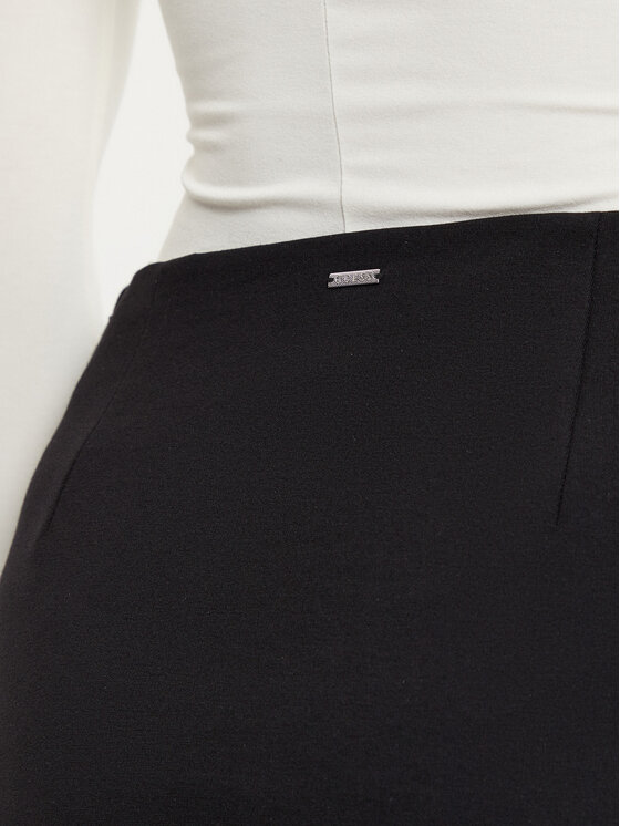 Guess Guess Fustă mini W5RD85 KCMU2 Negru Regular Fit