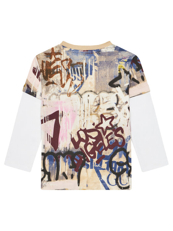 Guess Guess Blusa N5YI09 K8HM4 Multicolore Regular Fit