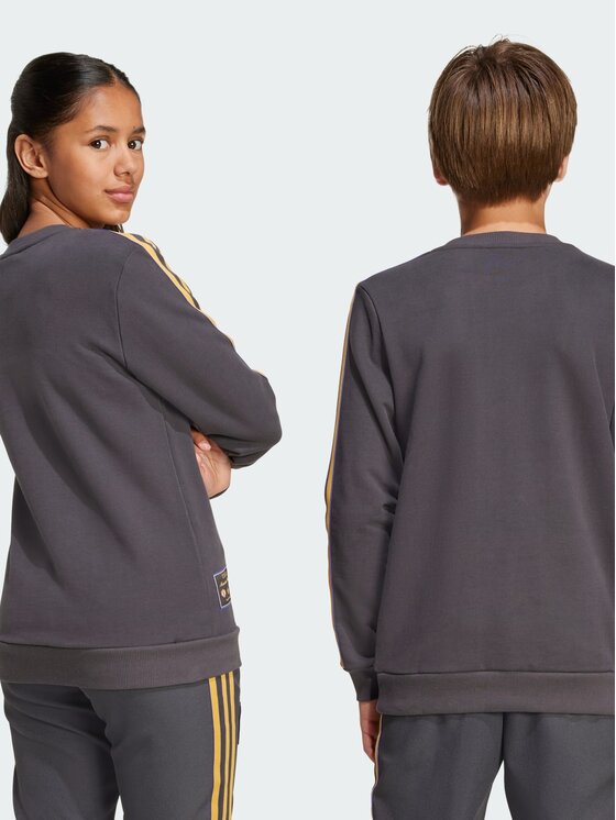 adidas adidas Bluza Manchester United Terrace Icons Czarny Regular Fit