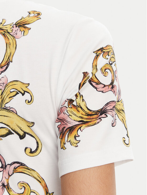 Versace Jeans Couture Versace Jeans Couture Kasdieninė suknelė 78HAO9P9 Balta Slim Fit