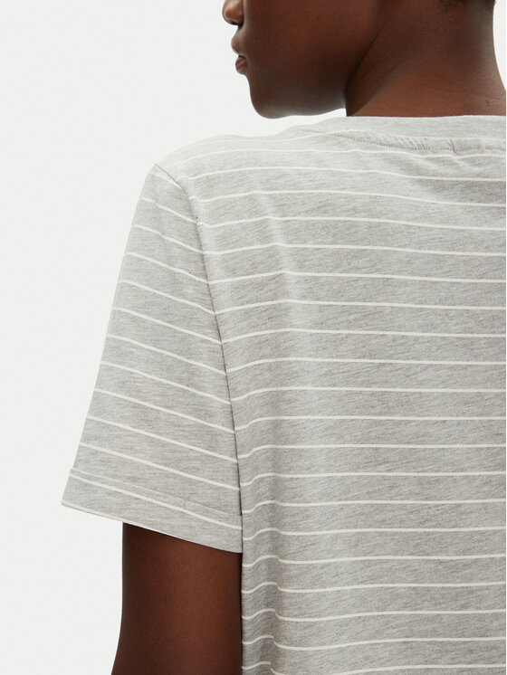 Fransa Fransa T-Shirt 20615521 Szary Regular Fit