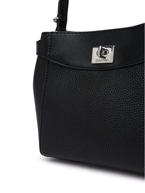 Calvin Klein Calvin Klein Kabelka Mix Media Crossbody LV04F3885G Černá