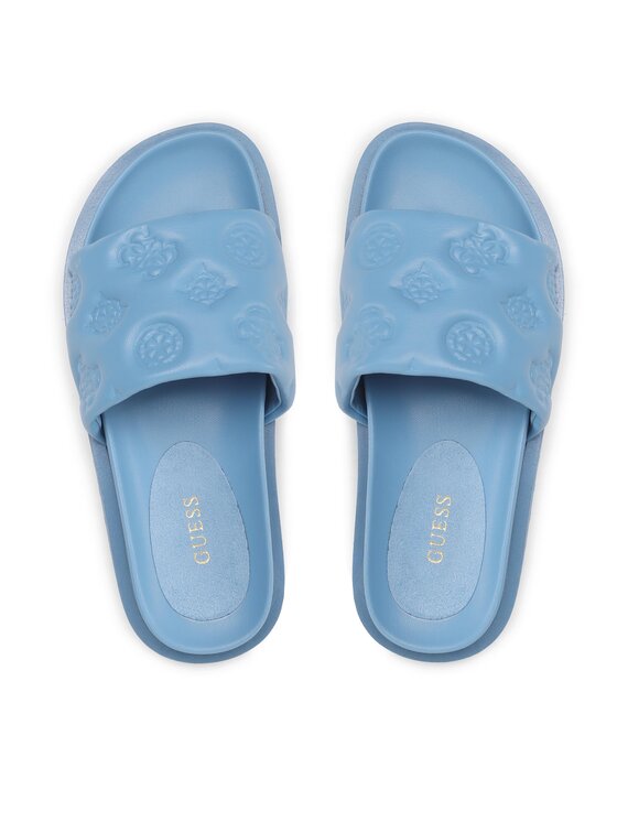 Guess Guess Ciabatte Fabetza FL6BZT ELE19 Blu