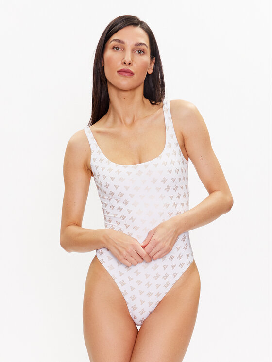 Max Mara Beachwear Max Mara Beachwear Maudymosi kostiumėlis Clarice 2338311138 Balta