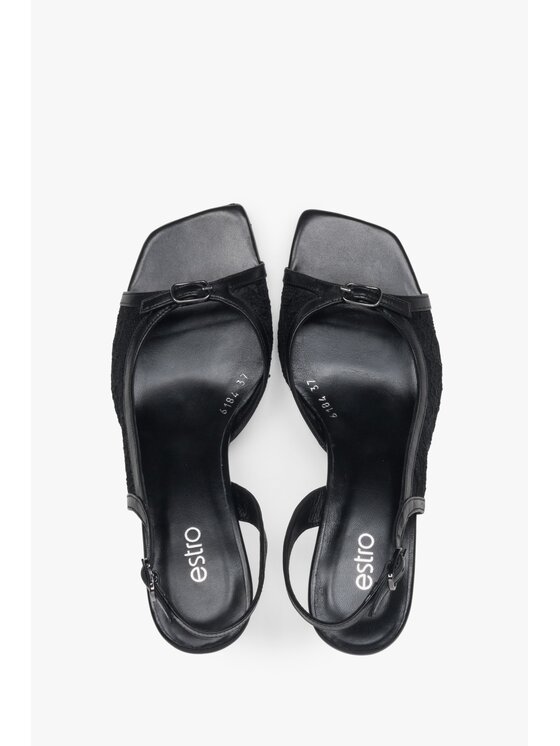 Estro Estro Σανδάλια ER00117437 Μαύρο