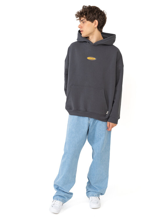 Mercur Mercur Bluza 90S Szary Comfort Fit