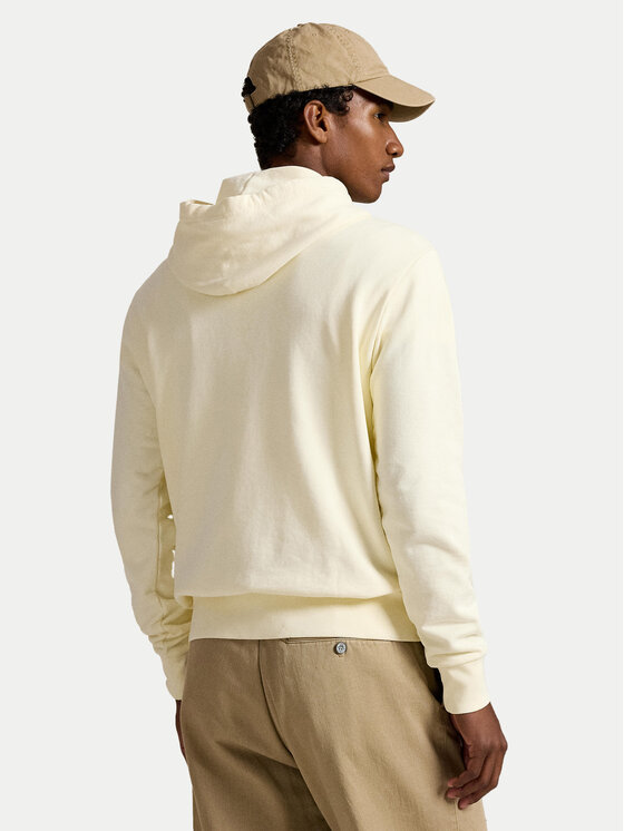 Polo Ralph Lauren Polo Ralph Lauren Džemperis ar kapuci 710916690003 Écru Regular Fit