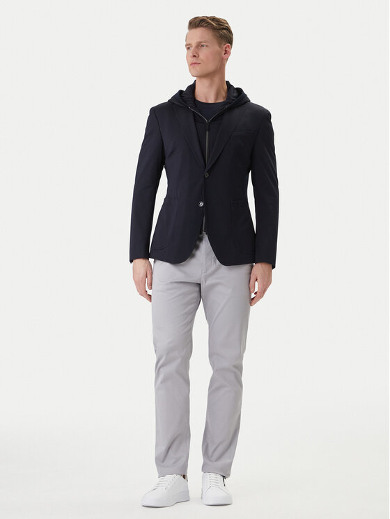 JOOP! JOOP! Сако JB-108Huntsville-J6 30101585 Тъмносин Regular Fit