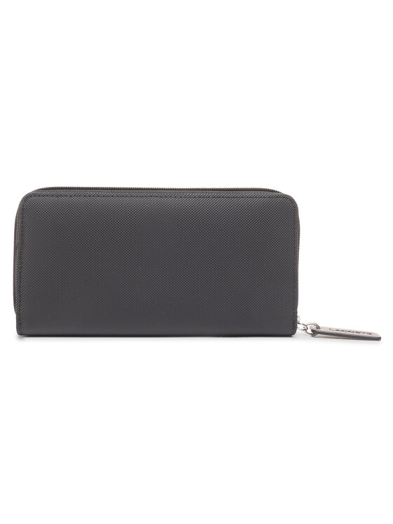 Lacoste Lacoste Velika ženska denarnica L Zip Wallet NF2900PO Črna