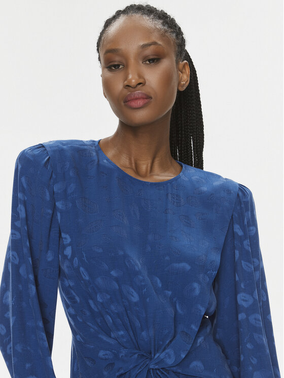 HUGO HUGO Kasdieninė suknelė Kaminna 50504499 Mėlyna Regular Fit