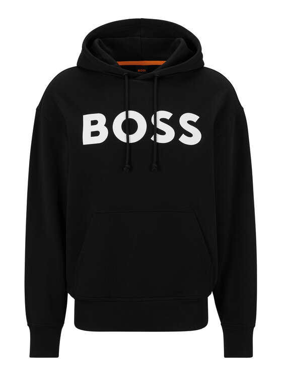BOSS Boss Bluza 50487134 Czarny Regular Fit